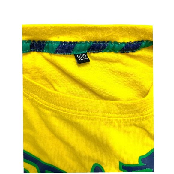 Nike Brazil Yellow & Green Jacket & T-Shirt Combo - Picture 7 of 8